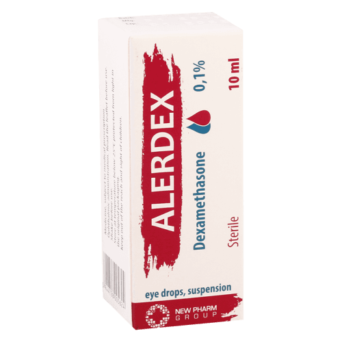 ალერდექსი წვეთები თვალის 0.1% 10მლ #1