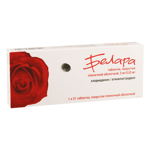 ბელარა ტაბლეტი 2მგ+0.03მგ #21