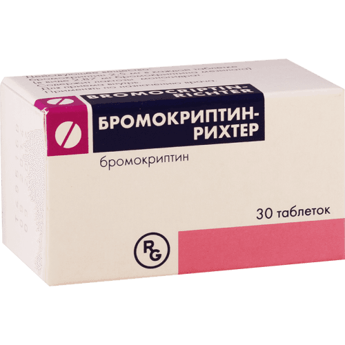 ბრომოკრიპტინი ტაბლეტი 2.5მგ #30