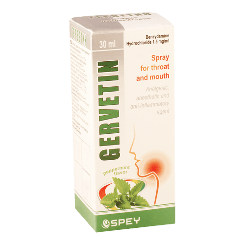 გერვეტინი სპრეი ორალური 0.15% 30მლ ფლაკონი #1