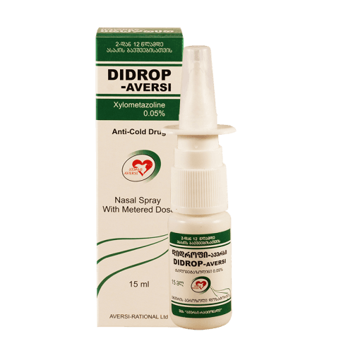 დიდროფი სპრეი ცხვირის 0.05% 15მლ ფლაკონი #1