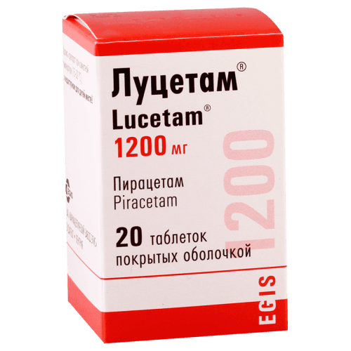 ლუცეტამი ტაბლეტი 1200მგ #20