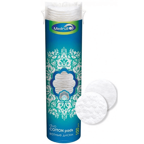 ბამბის დისკოები /კოსმეტ/ Medrull  #100