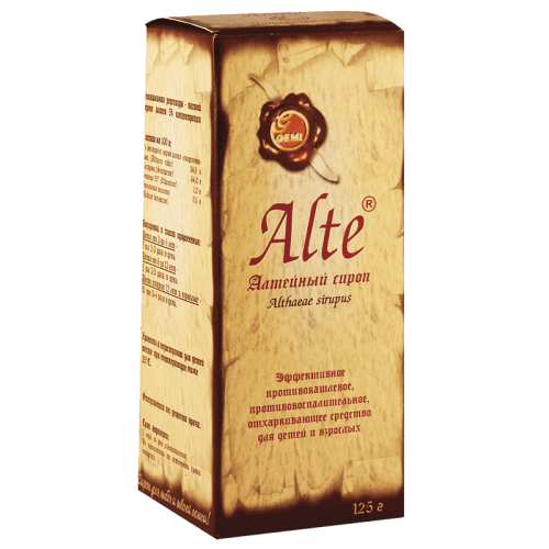 ალთეს სიროფი 5% 125გრ ფლაკონი  #1
