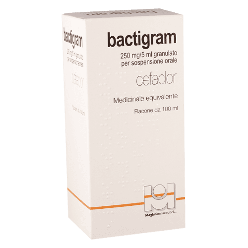 ბაქტიგრამი გრანულა სუსპენზიის მოსამზადებლად 250მგ/5მლ 100მლ ფლაკონი #1