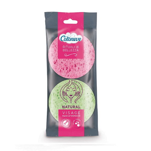 კოტონევე - ღრუბელი სახის მრგვალი Natural Visage  #2