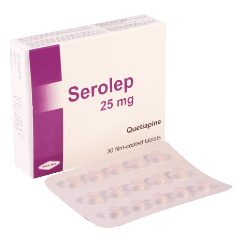 სეროლეპი ტაბლეტი  25მგ #30