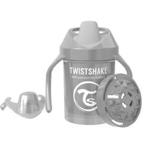 ტვისტშეიკი - ჭიქა მინი ნაცრისფერი /4თვ+/ 230მლ