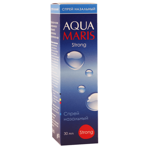 აქვა მარისი სტრონგი სპრეი ცხვირის 30მლ ფლაკონი #1