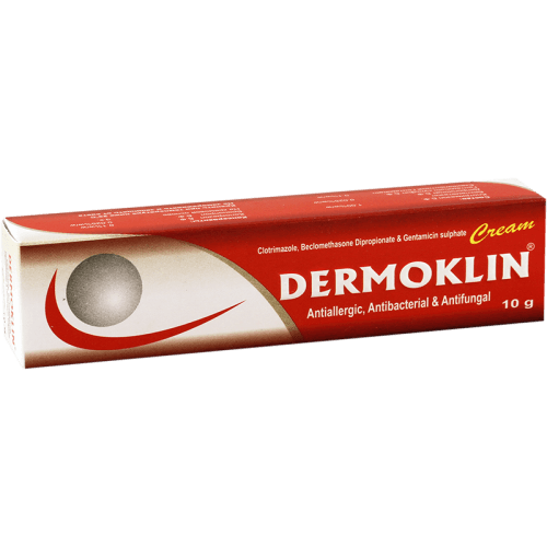 დერმოკლინი კრემი 10გრ ტუბი #1