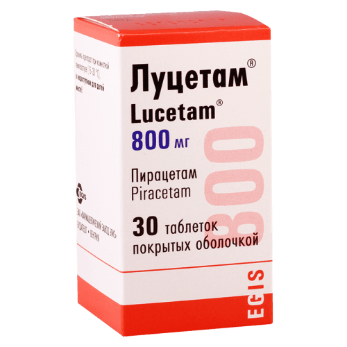 ლუცეტამი ტაბლეტი  800მგ #30