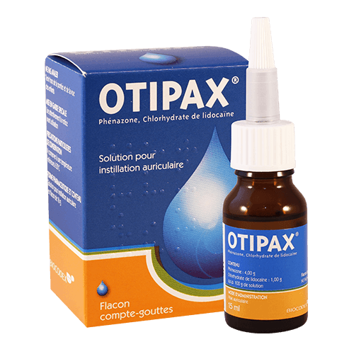 ოტიპაქსი წვეთები ყურის (40მგ+10მგ)/1მლ 16გრ ფლაკონი #1