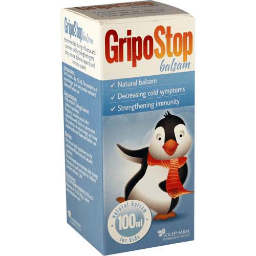 გრიპოსტოპი სიროფი 100მლ ფლაკონი #1