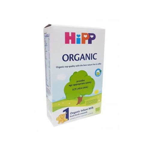 ჰიპი - რძე ორგანიკი 1 /0თვ+/ 300გრ
