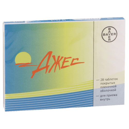 ჯესი ტაბლეტი 0.02მგ+3მგ #28