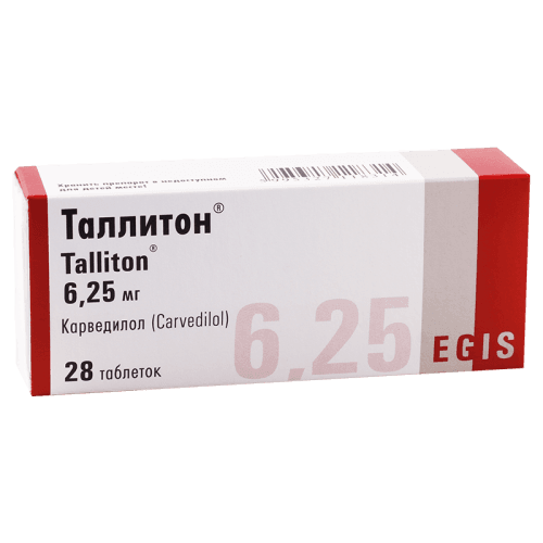 ტალიტონი ტაბლეტი  6.25მგ #28