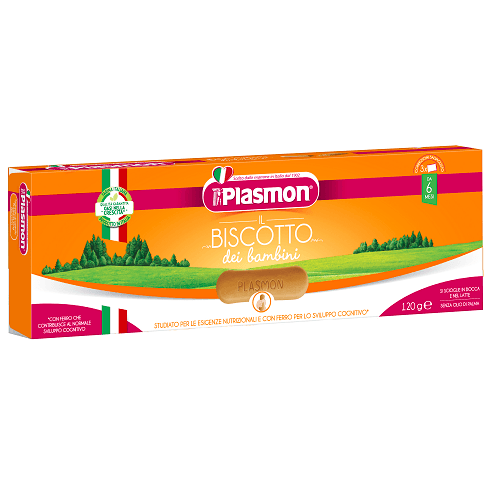 პლასმონი - ორცხობილა ფხვიერი /6თვ+/ 120გრ