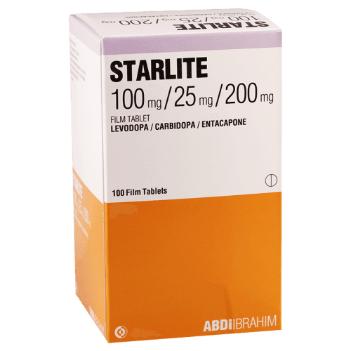 სტარლიტი ტაბლეტი 100მგ+25მგ+200მგ ფლაკონი #100