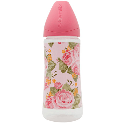 სუავინექსი - ბოთლი პლასტიკის სილიკონის ანატომ. საწ. /0-6თვ/ 150მლ