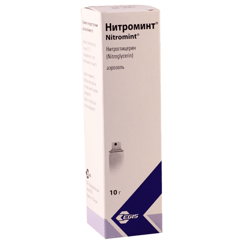 ნიტრომინტი სპრეი 400მგ/1დოზა 10გრ ფლაკონი #1