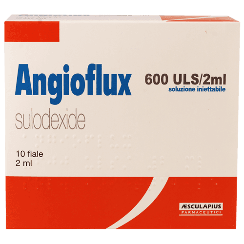 ანგიოფლუქსი ხსნარი საინექციო 600სე/2მლ ამპულა #10