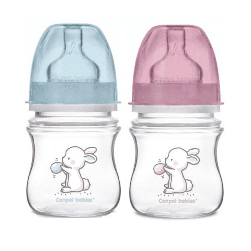 კანპოლი - ბოთლი პლასტმასის სახელურით 'საყვარელი ცხოვრელები' ცისფერი 11/82 120მლ