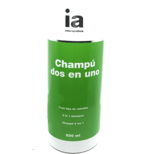 ინტერაპოთეკი - შამპუნი-კონდიციონერი 2X1 ყველა ტიპის თმის 500მლ