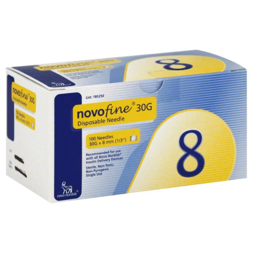 ინსულინის კალმის წვერი 'ნოვოფაინი' 30G 8მმ #1