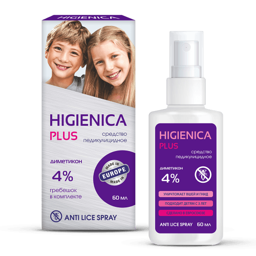 ჰიგიენიკა პლიუსი ტილების და წილების საწ ლოსიონი 60მლ  #1