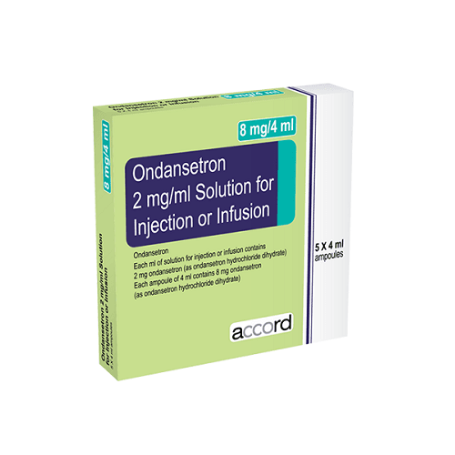 ონდანსეტრონი აკორდი ი/ვ ხსნარი საინექციო. საინფუზიო 8მგ/4მლ ამპულა #5