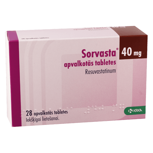 სორვასტა ტაბლეტი 40მგ #28