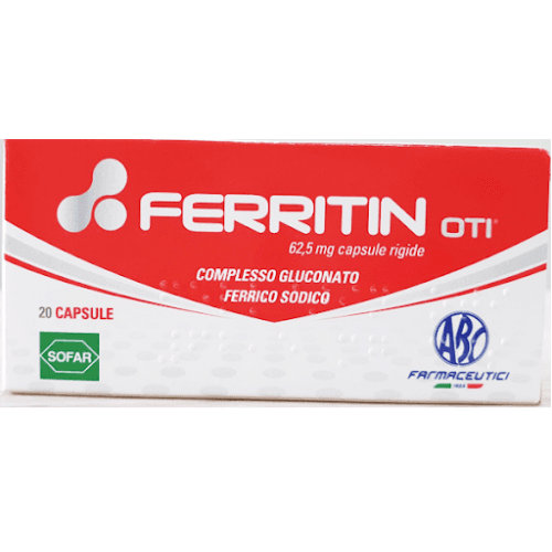 ფერიტინ ოტი კაფსულა 62.5მგ #20