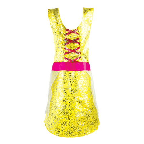 სათამაშო - ედორბს პრინცესას კაბა სურპრიზი ოქროსფერი