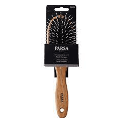 პარსა - სავარცხელი ხის შერეული ჯაგრისით ოვალური