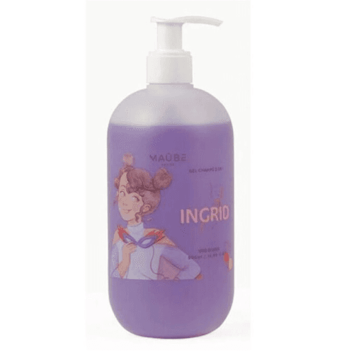 მაუბე - შამპუნი და შხაპის გელი 'ინგრიდი' /3-18წლ/ 500მლ