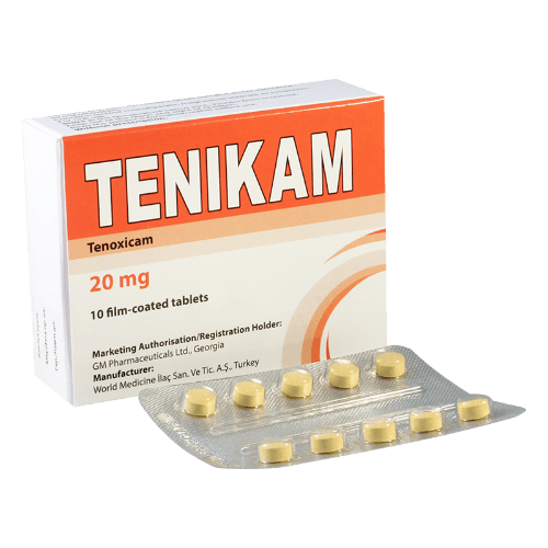 ტენიკამი ტაბლეტი 20მგ #10
