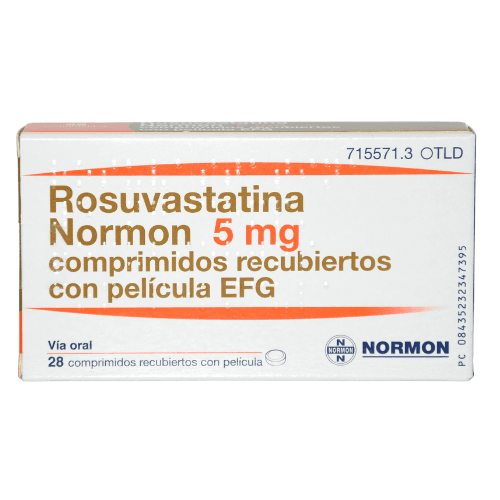 როზუვასტატინი ნორმონი ტაბლეტი  5მგ #28