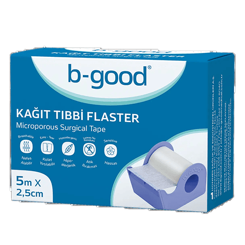 ლეიკოპლასტირი B-good 2.5სმX500სმ micropore  #1