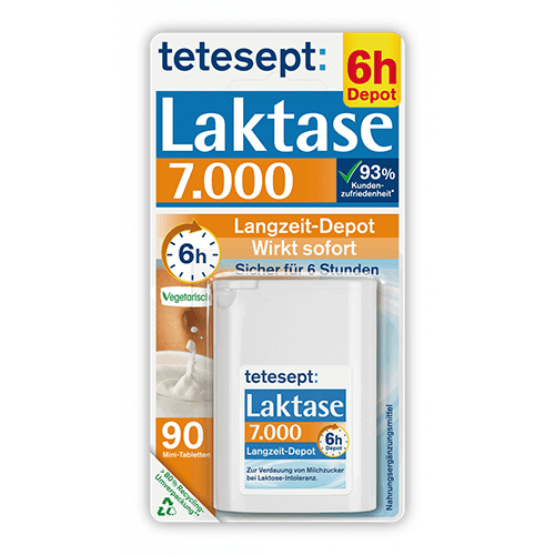 ტეტესეპტი ლაქტაზი 7.000 დეპო ტაბლეტი #90