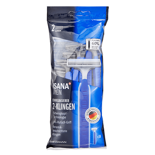 ისანა - მამაკაცის ერთჯერადი საპარსი დანადგარი 2 პირ  #10