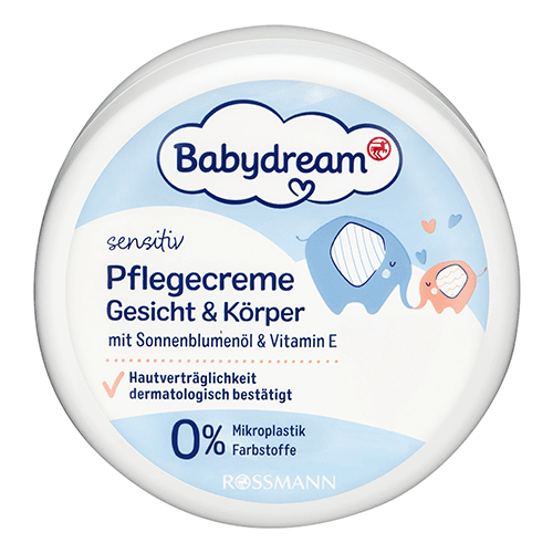 ბეიბიდრიმი - კრემი სახისა და ტანის ბავშვის 150მლ