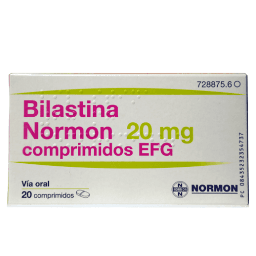 ბილასტინი ნორმონი ტაბლეტი 20მგ #20