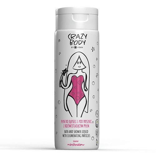 ჰაისკინი - შხაპის გელი მაშმელოუ მანათობელი ნაწილაკებით 250მლ