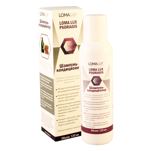ლომა-ლუქსი ფსორიაზის შამპუნი 240მლ ფლაკონი  #1