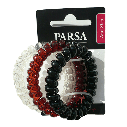 პარსა - თმის სამაგრი სპირალური ფერადი  #3