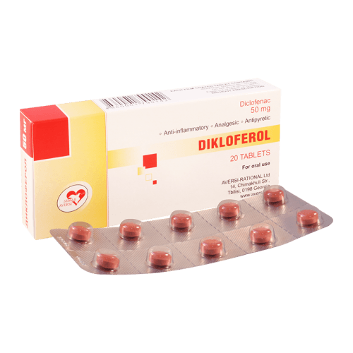 დიკლოფეროლი ტაბლეტი 50მგ #20