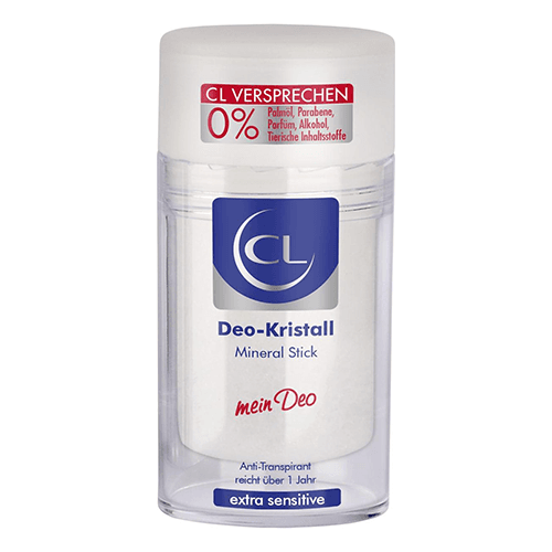 სი ელ - Kristal დეოდორანტი მინერალური სტიკი ანტიპერსპირანტი მგრძნობიარე კანის 120გრ