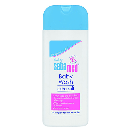 სებამედი - ბავშვის დასაბანი საშუალება ექსტრა ..რბილი 200მლ