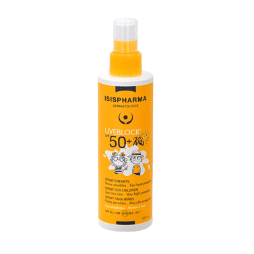 ისისფარმა - სახე/ტანის სპრეი მზისგან დამცავი SPF 50+ ახალშობილი/ორსული/მეძუძური 200მლ