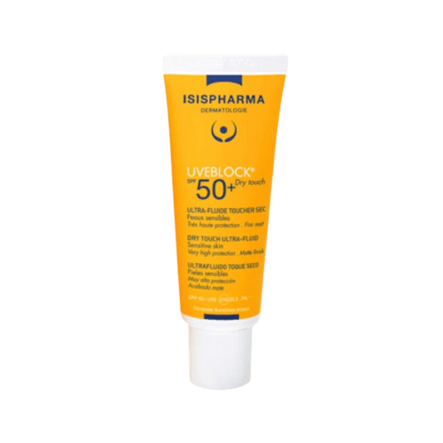 ისისფარმა - სახის კრემი მზისგან დამცავი Dry Touch SPF50+ ცხიმიანი/აკნესადმი მიდრეკილი კანის 40მლ